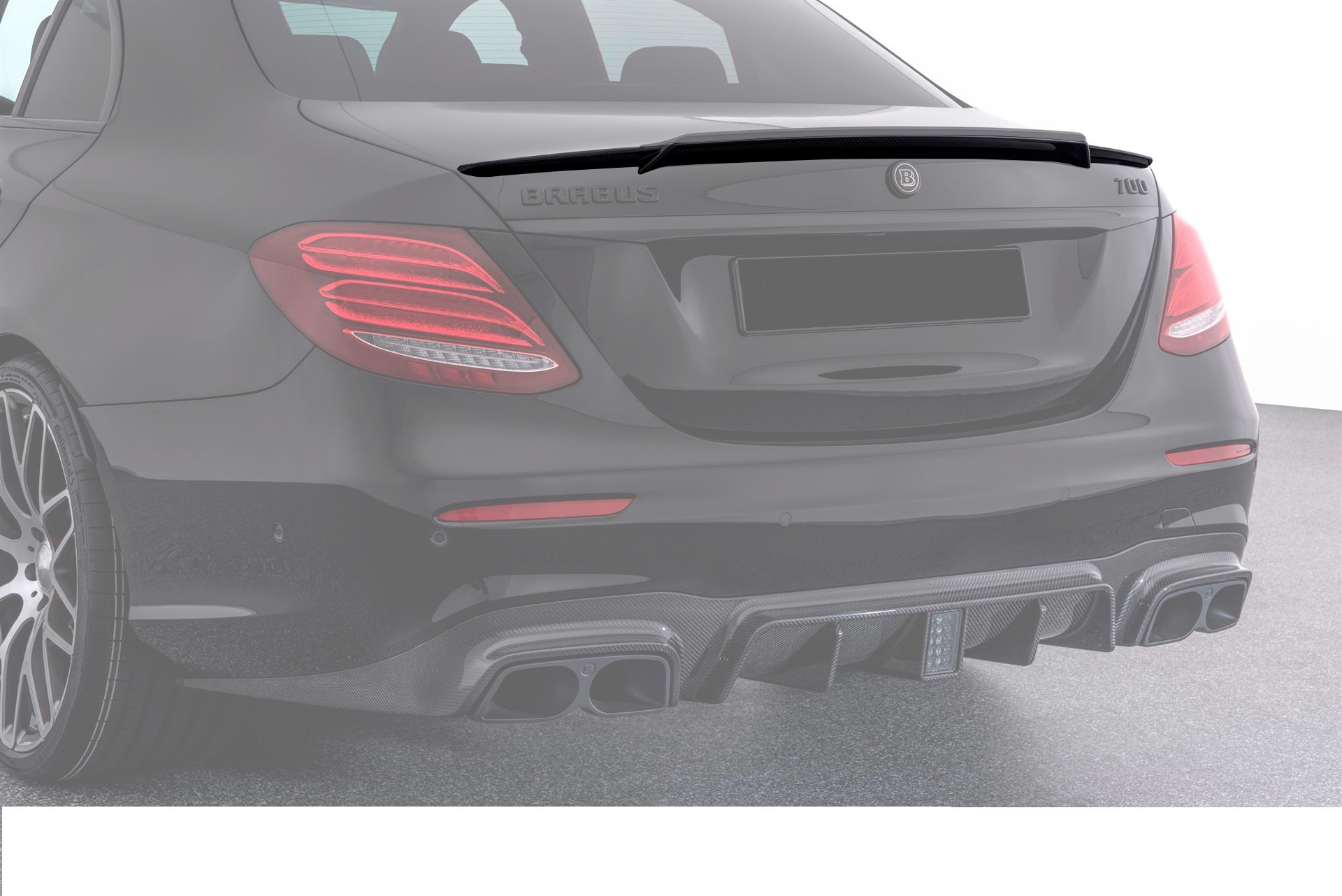 Carbon Fiber Trunk Spoiler Amg For Mercedes E Class W Buy With