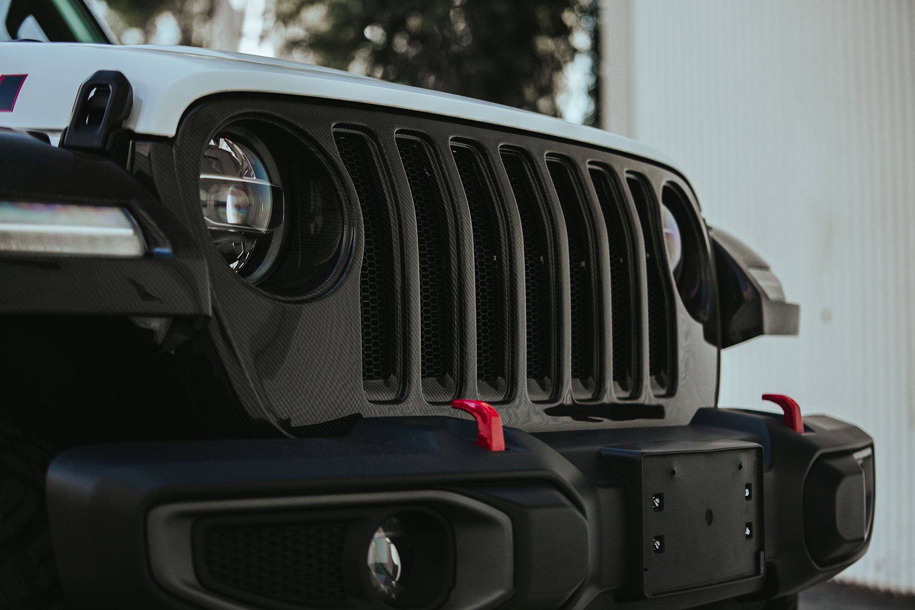 Anderson Carbon Fiber TypeOE Front Grille for Jeep Rubicon Buy with