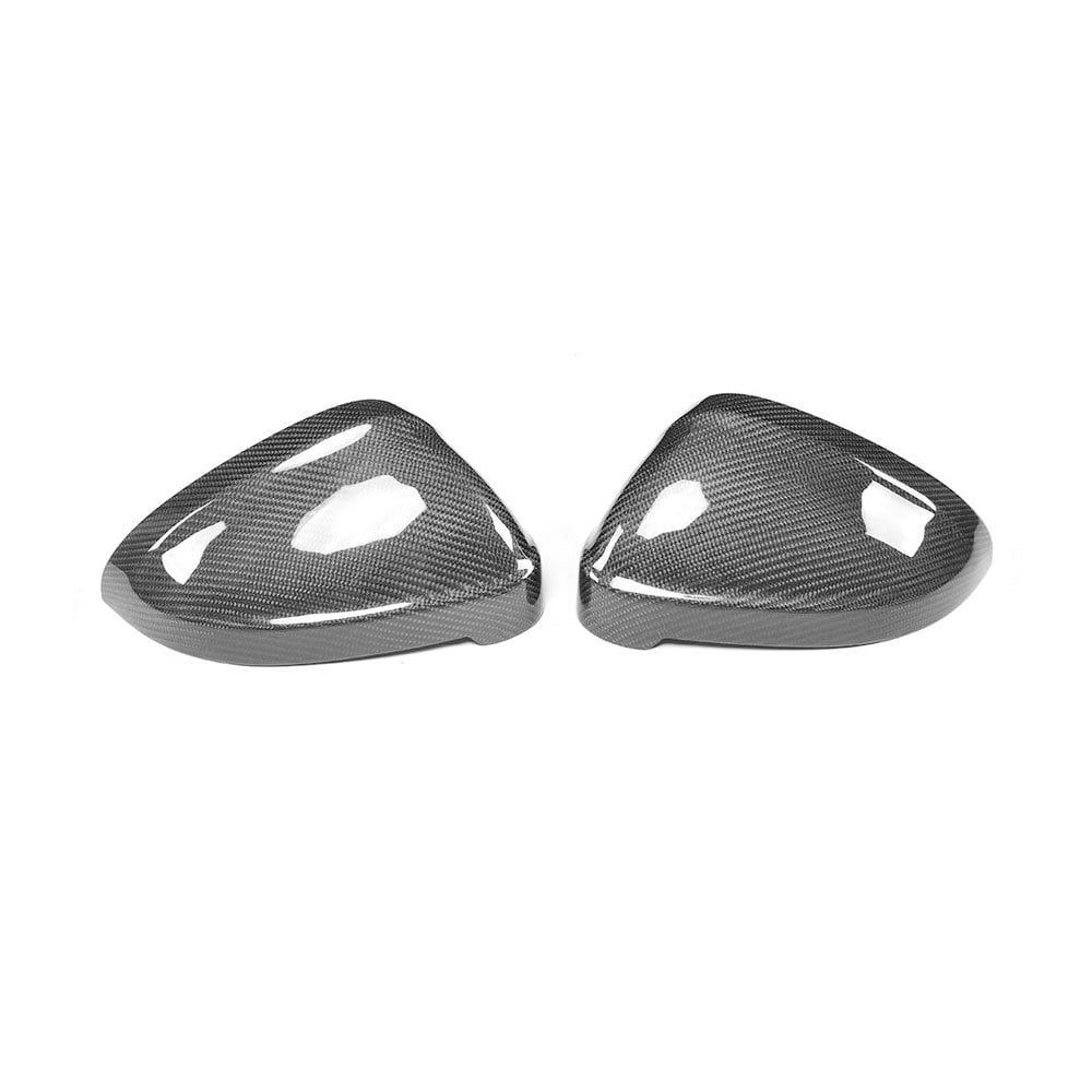 Hodoor Performance Carbon Fiber Mirror Cap Covers Trim With Side Lane 