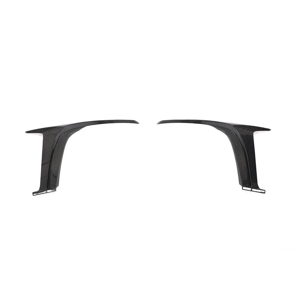 Carbon Fiber Front Car Bumper Fins for Jaguar SVR
