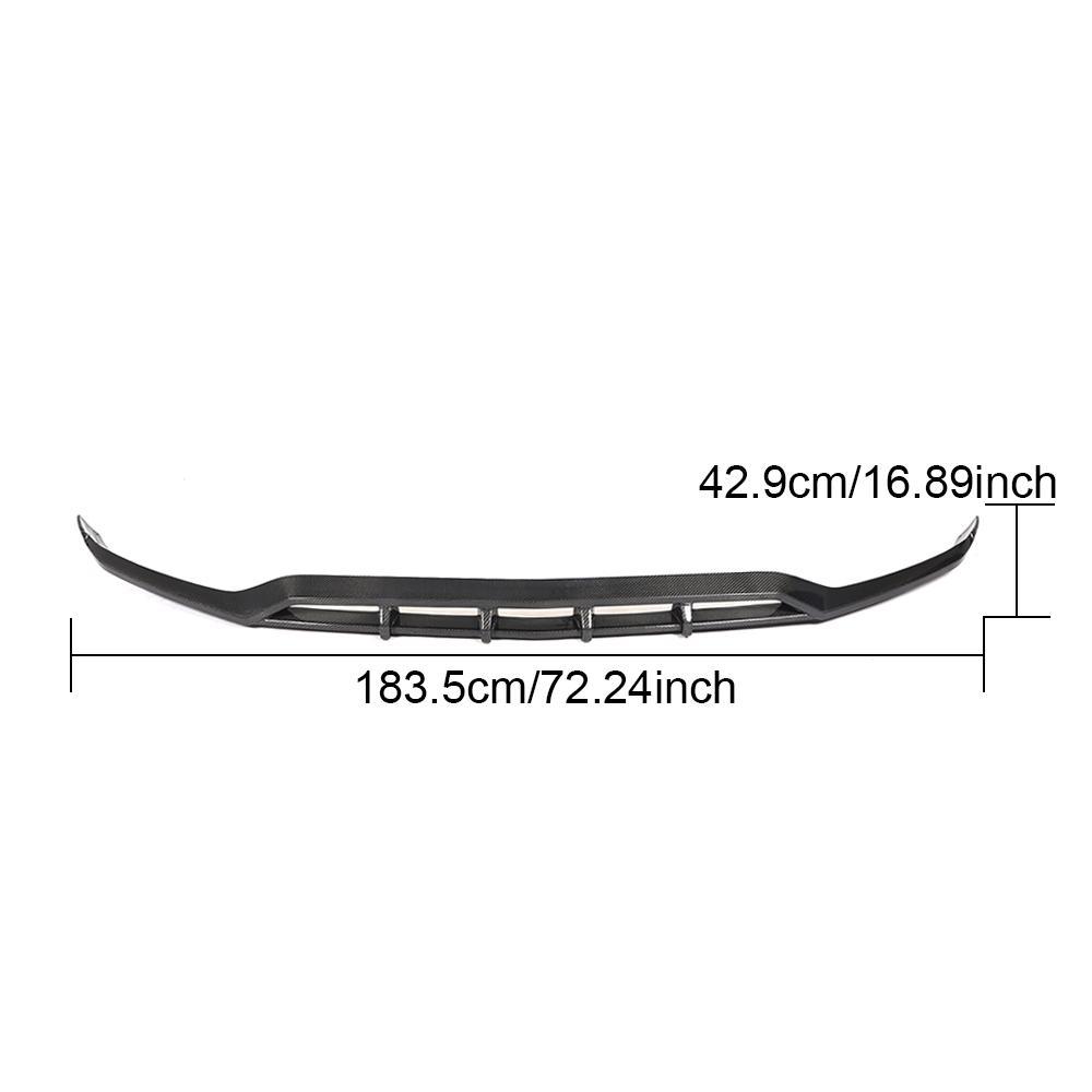 Carbon Fiber Front Spoiler Lip for Mercedes Benz GLC-class