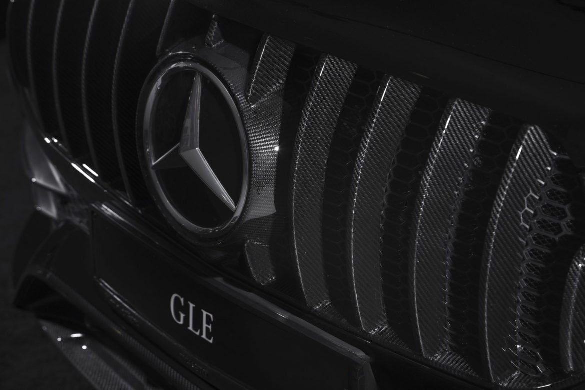 Radiator Grille Carbon For Mercedes Benz Gle V Amg Line Buy With