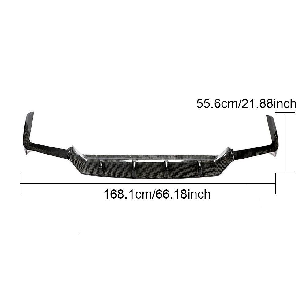 Carbon Fiber Rear Diffuser Sport Utility for Porsche Cayenne