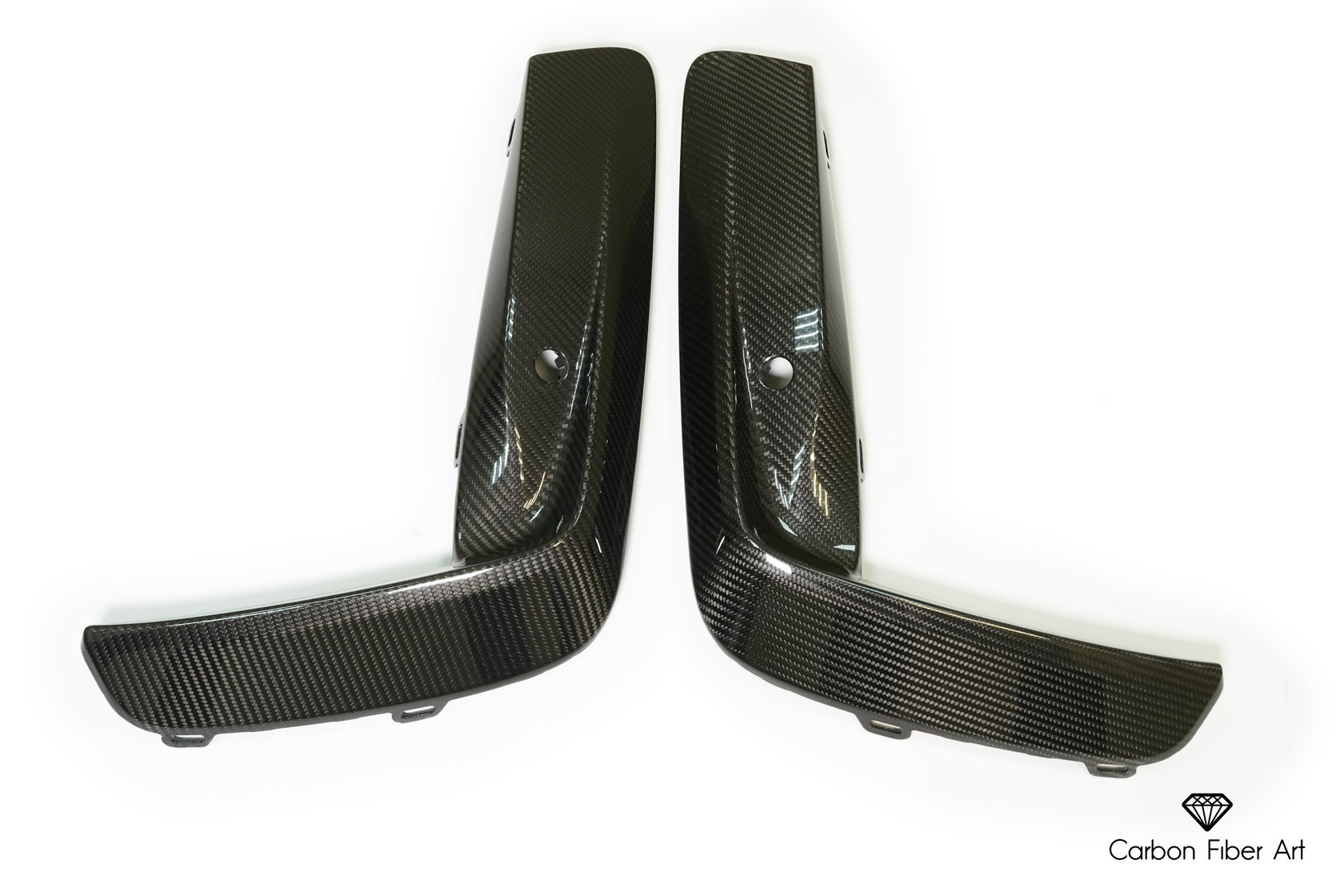 Front Bumper Duct Inserts M Performance Carbon For Bmw M F Cabrio