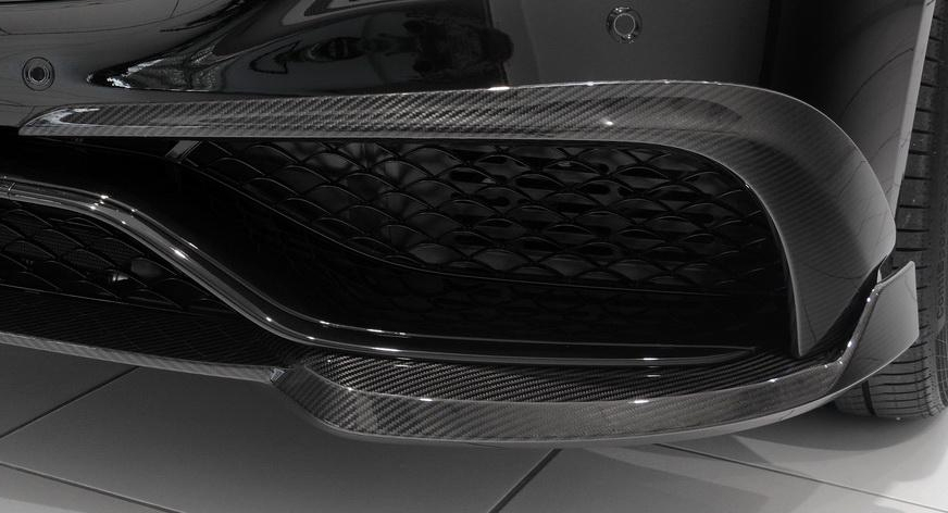 Front Bumper Inserts Bs Style Carbon For Mercedes S Class Coupe Amg C