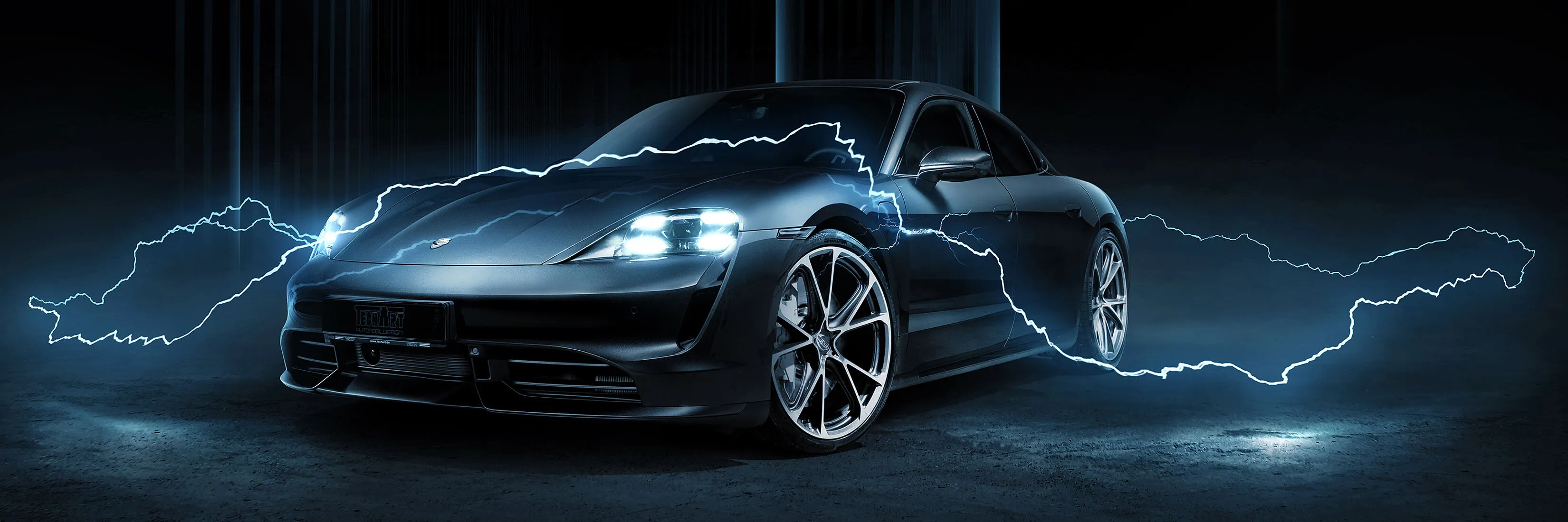 Check price and buy Techart body kit for Porsche Taycan