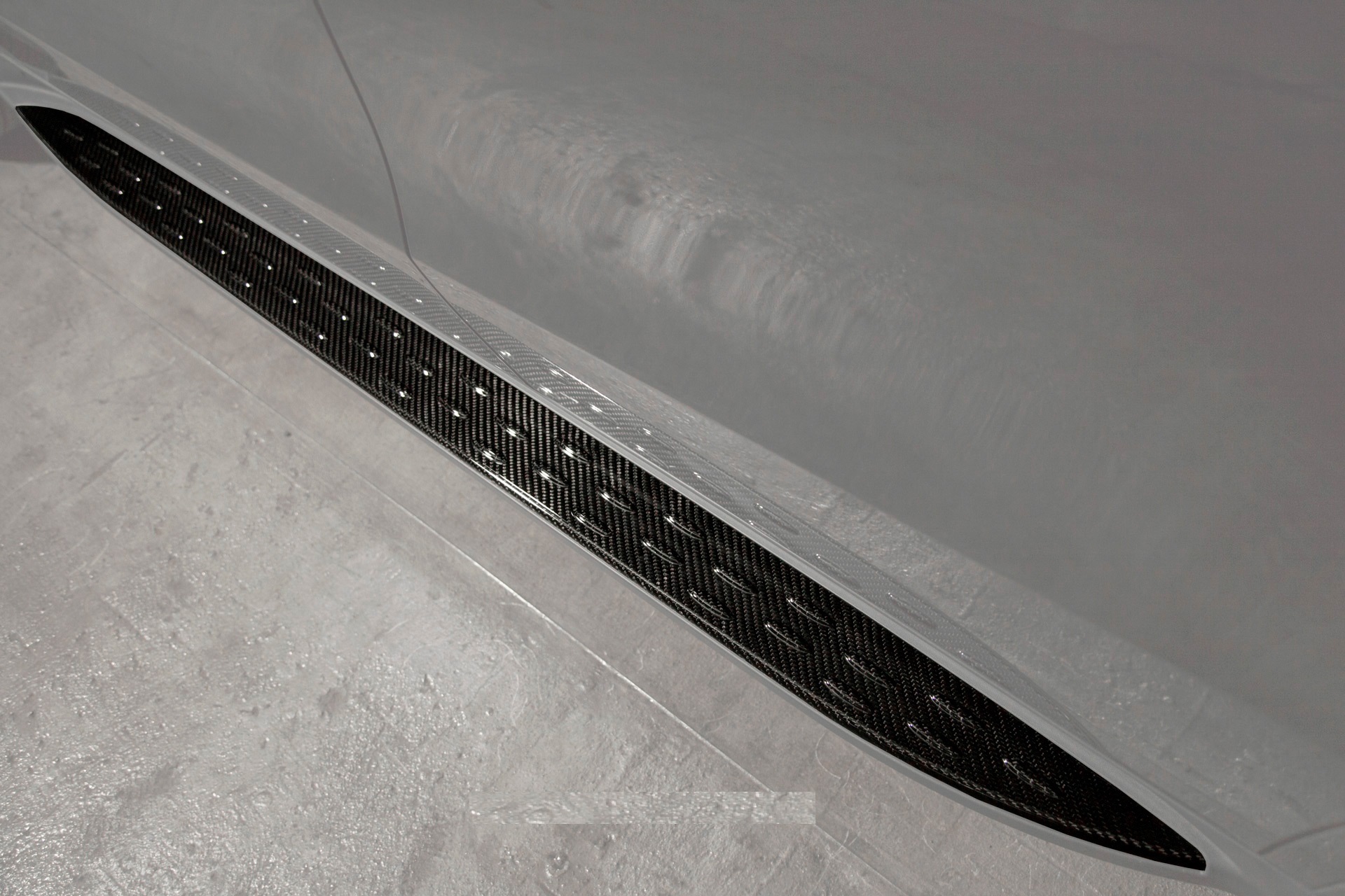 Hodoor Performance Carbon fiber door sill pads 63 AMG Style for Mercedes GL-class X166