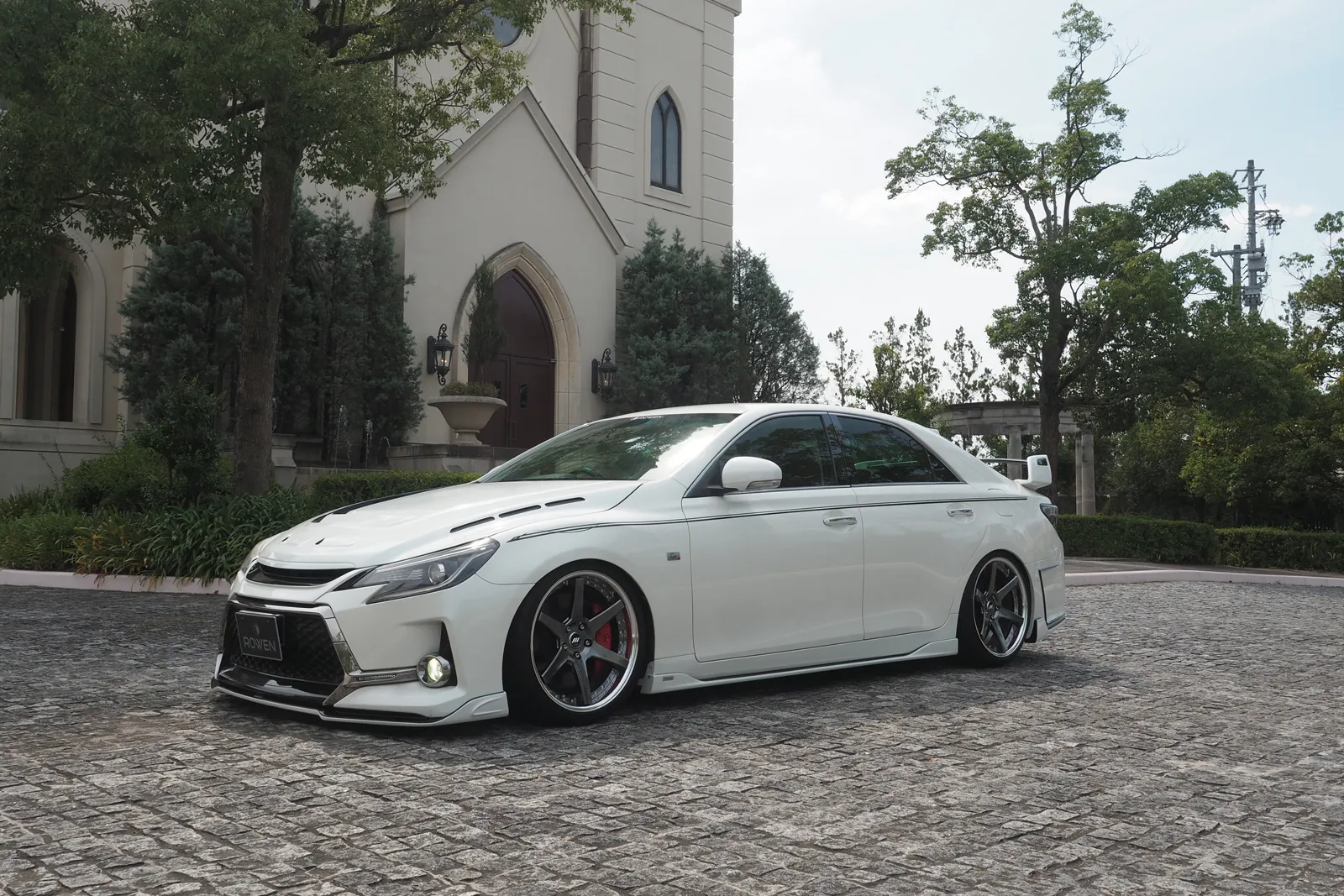 Rowen body kit for Toyota MARK X G,s（Additional Parts）ROWEN SPORT carbon