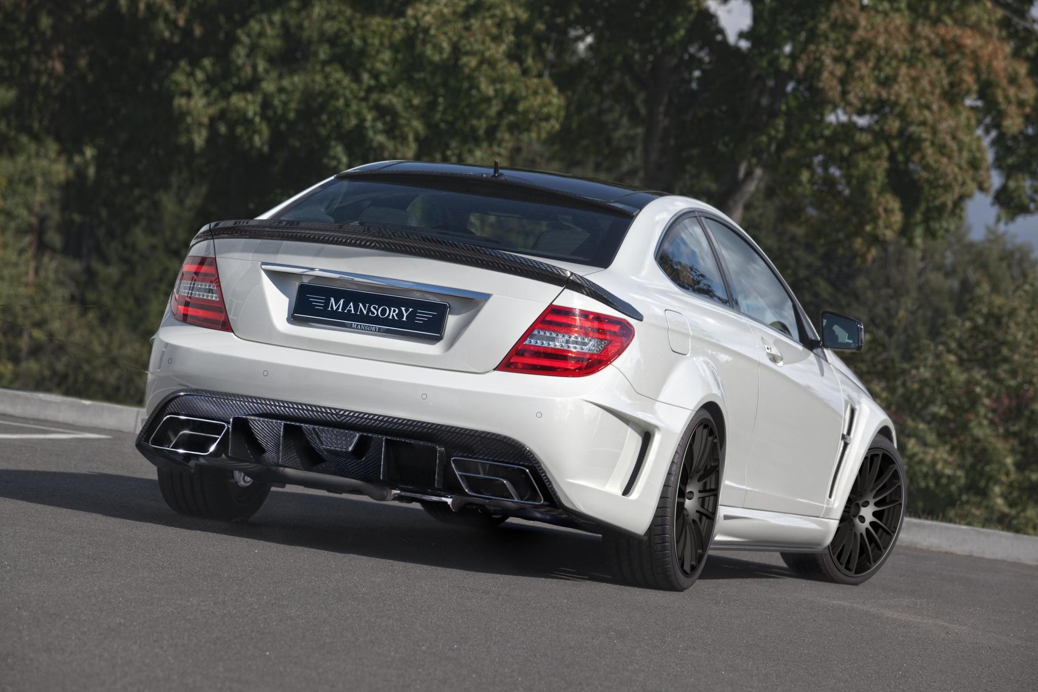 Mansory body kit for Mercedes-Benz C-class carbon