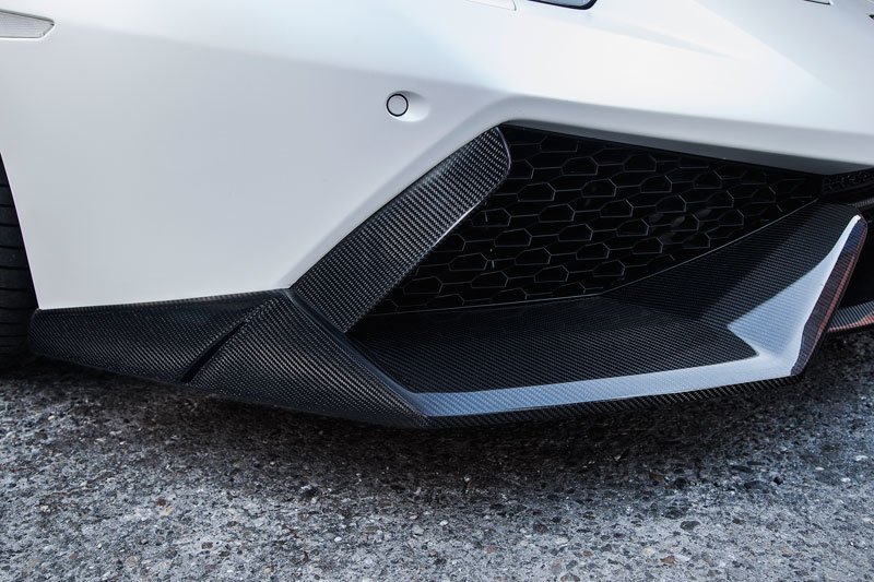 Hodoor Performance Carbon fiber front spoiler Sides Novitec Style for Lamborghini Huracan
