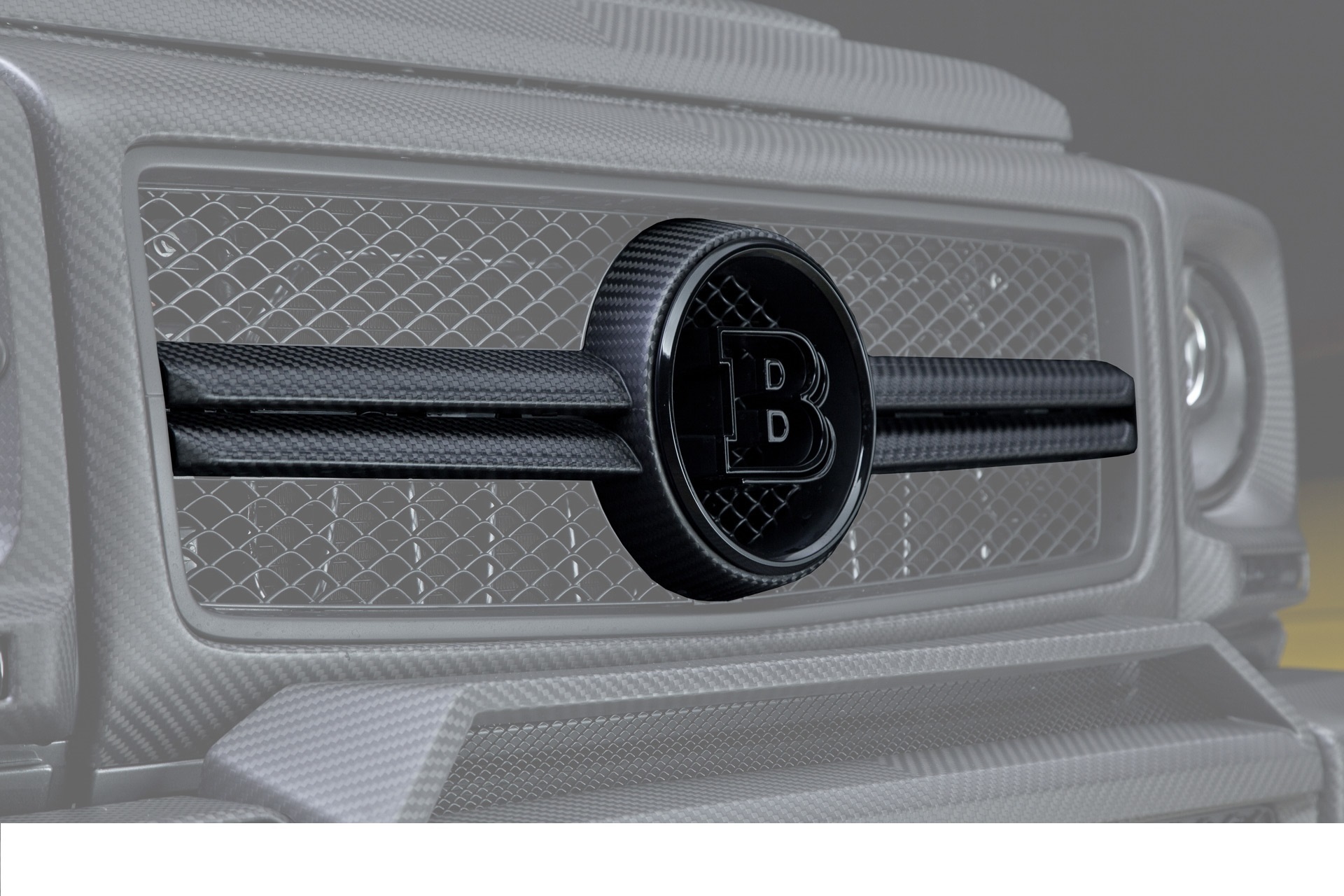 Carbon fiber grille for Mercedes G-class W463