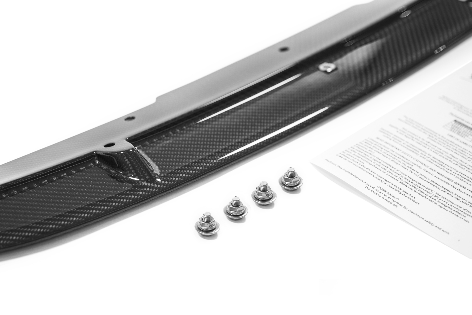Sterckenn Carbon Fiber front splitter for BMW 8 G15 new style
