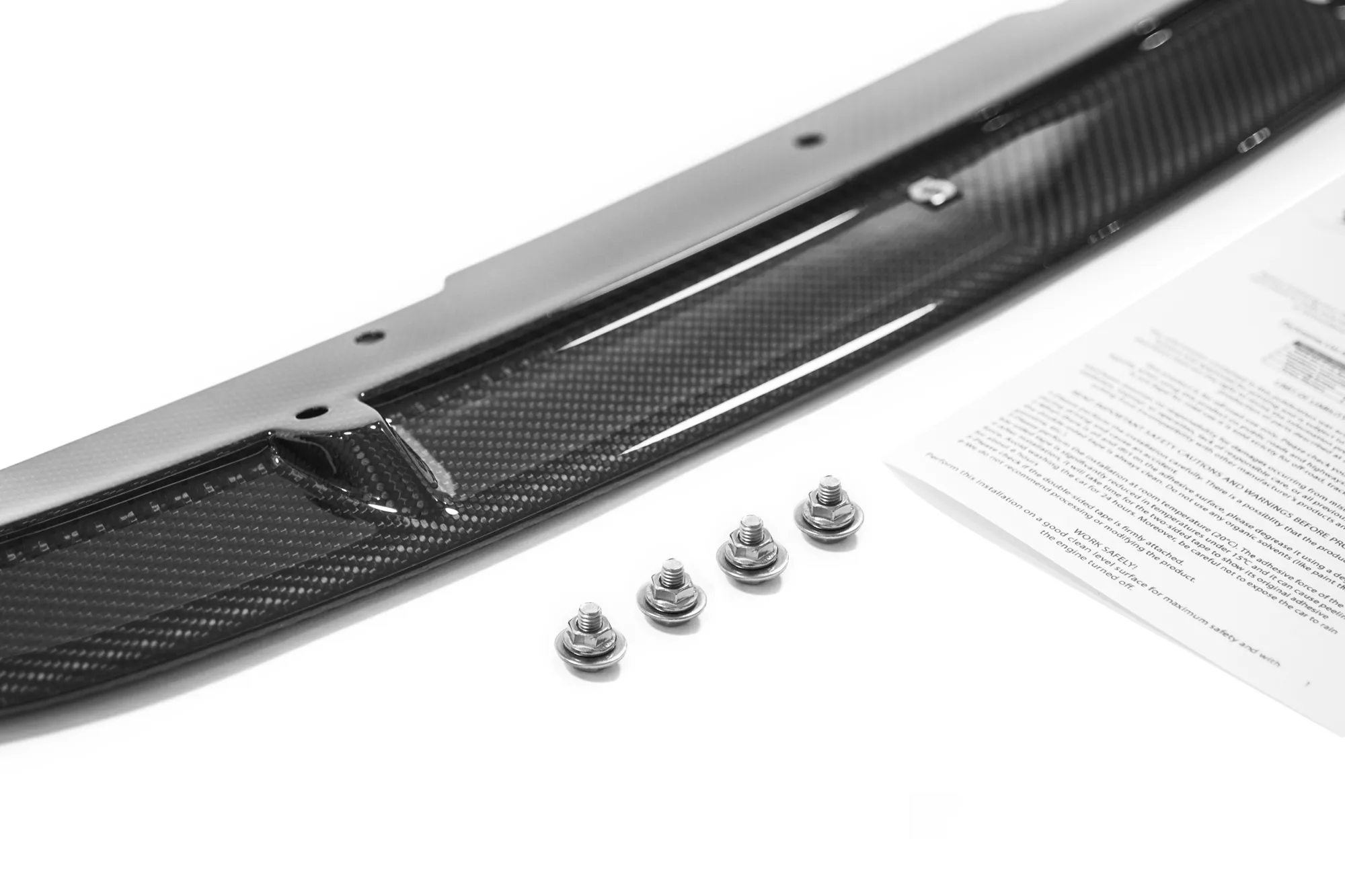 Sterckenn Carbon Fiber front splitter for BMW 8 G15 new style