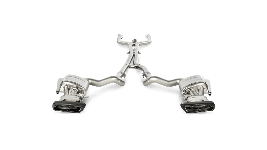 AKRAPOVIC exhaust system for Mercedes C63 Sedan AMG W205