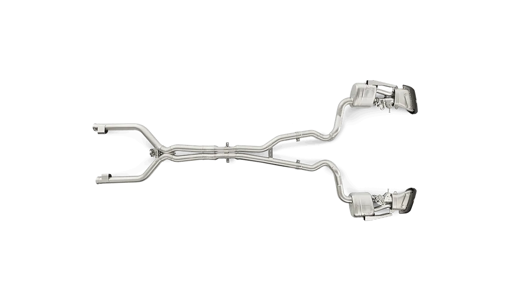 AKRAPOVIC exhaust system for Mercedes C63 Sedan AMG W205