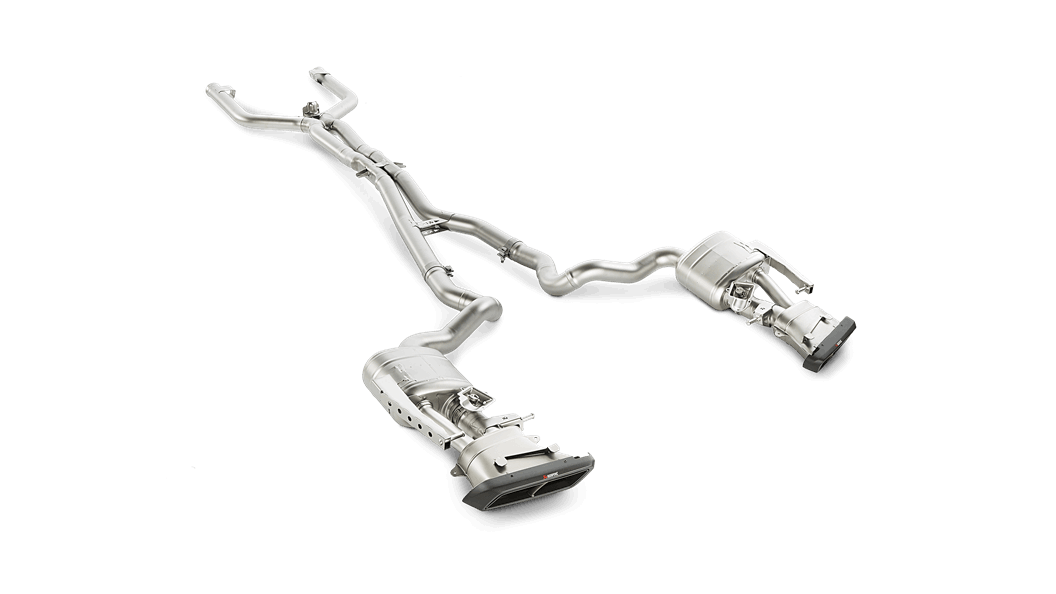 AKRAPOVIC exhaust system for Mercedes C63 Sedan AMG W205