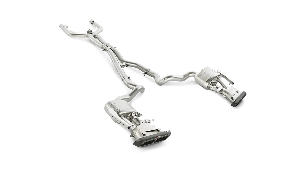 AKRAPOVIC exhaust system for Mercedes C63 Sedan AMG W205
