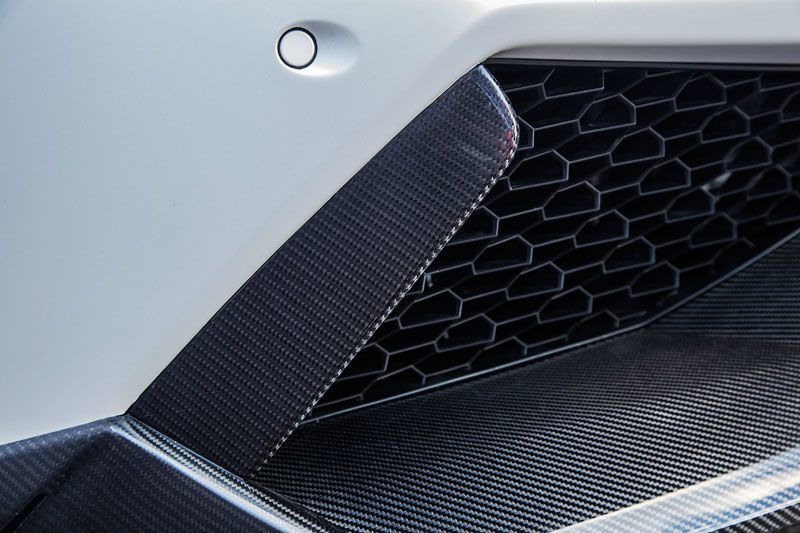 Hodoor Performance Carbon fiber side flaps Novitec Style for Lamborghini Huracan