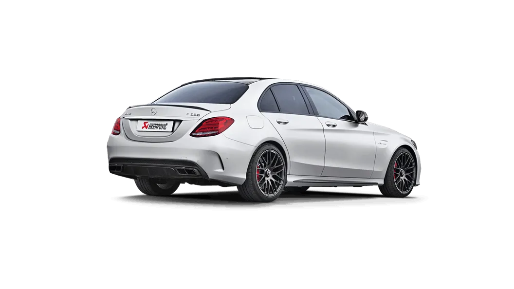 AKRAPOVIC exhaust system for Mercedes C63 Sedan AMG W205