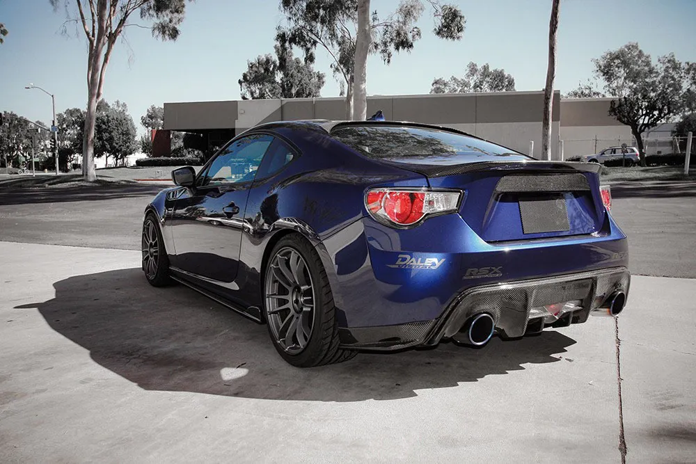 SEIBON CARBON FIBER REAR ROOF SPOILER FOR  SCION FRS / TOYOTA 86 / SUBARU BRZ latest model