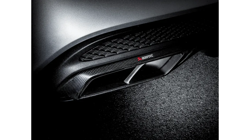 AKRAPOVIC exhaust system for Mercedes C63 Sedan AMG W205