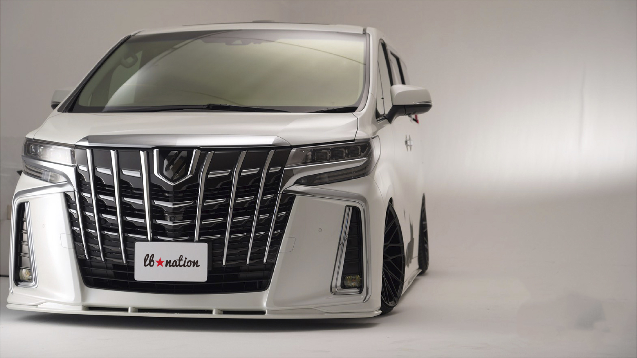 Liberty Walk nation body kit for Toyota 30 Alphard new model