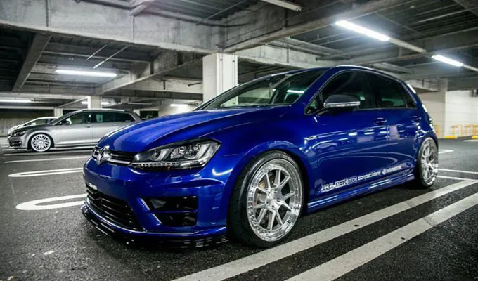 Kohlenstoff body kit for VW Golf 7R new model