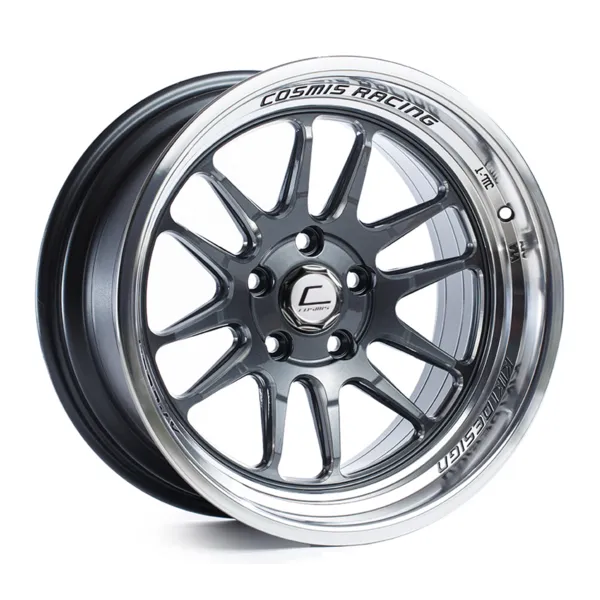 Cosmis XT-206R Gun metal forget wheel