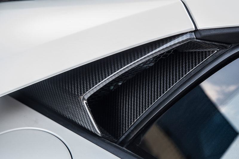 Hodoor Performance Carbon fiber side window air intakes Novitec Style for Lamborghini Huracan