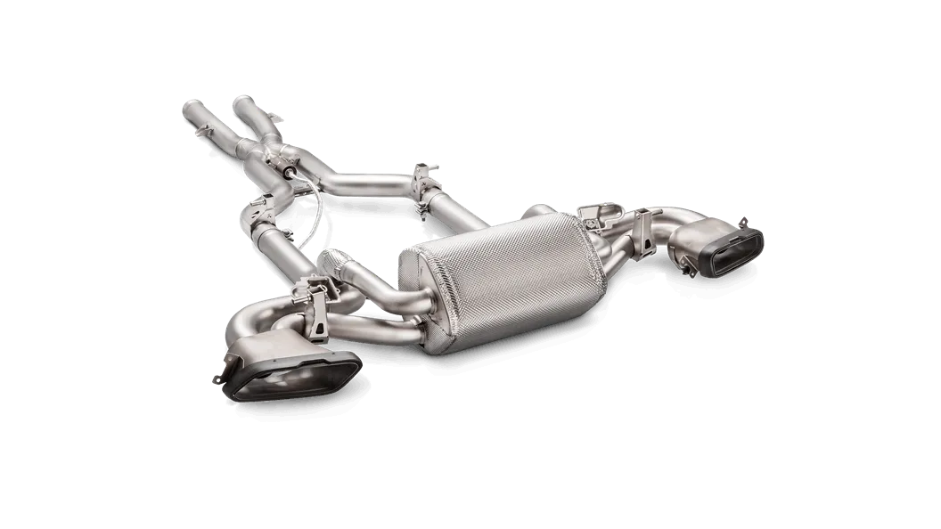 AKRAPOVIC exhaust system for the Mercedes AMG GT