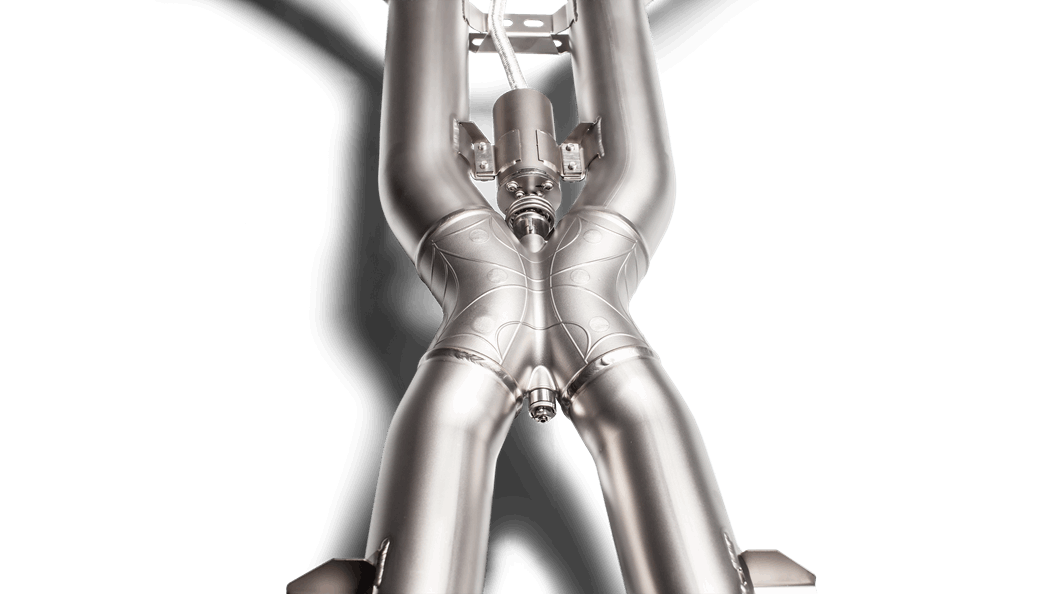 AKRAPOVIC exhaust system for the Mercedes AMG GT