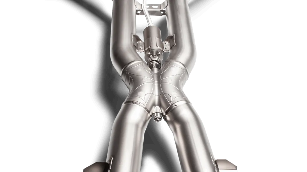 AKRAPOVIC exhaust system for the Mercedes AMG GT