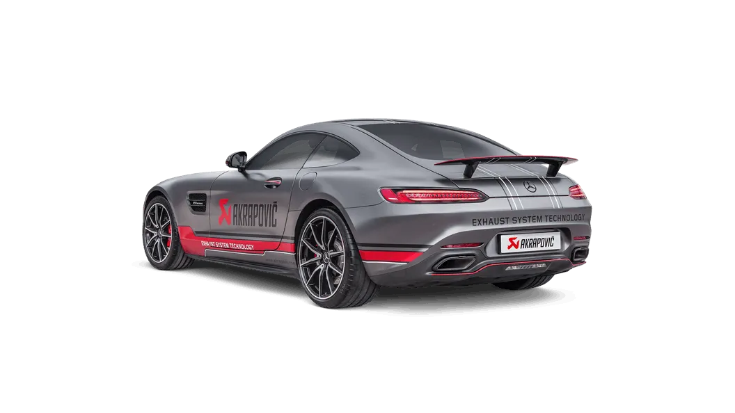 AKRAPOVIC exhaust system for the Mercedes AMG GT