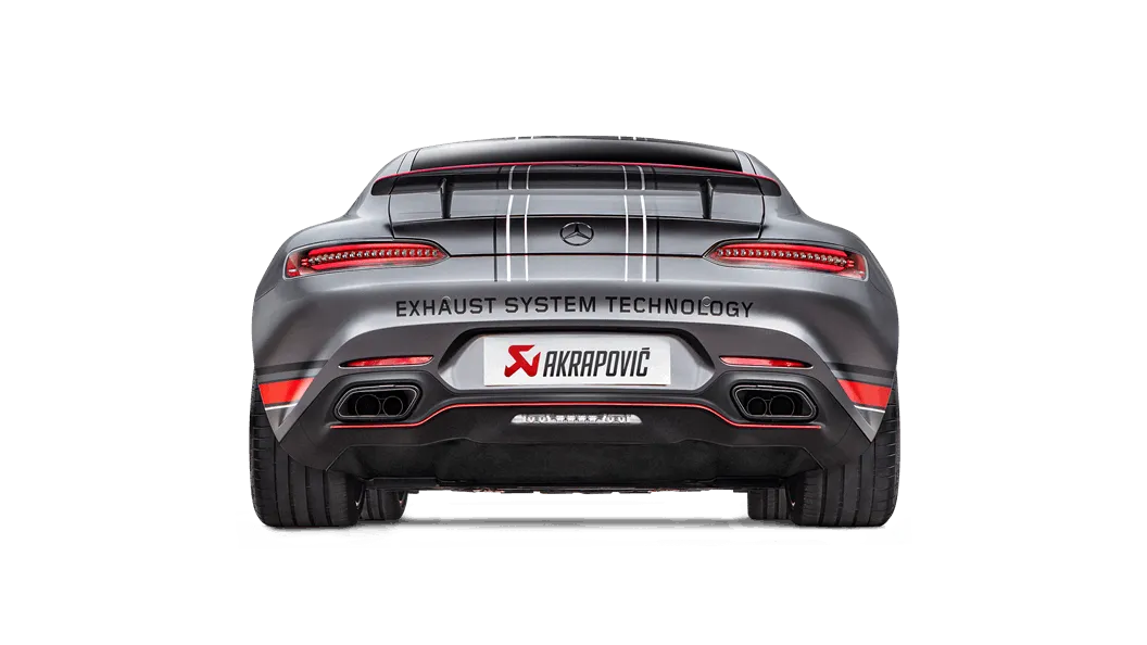 AKRAPOVIC exhaust system for the Mercedes AMG GT