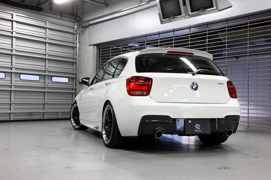 3D Design body kit for BMW 1 series F20 M-Sport new style