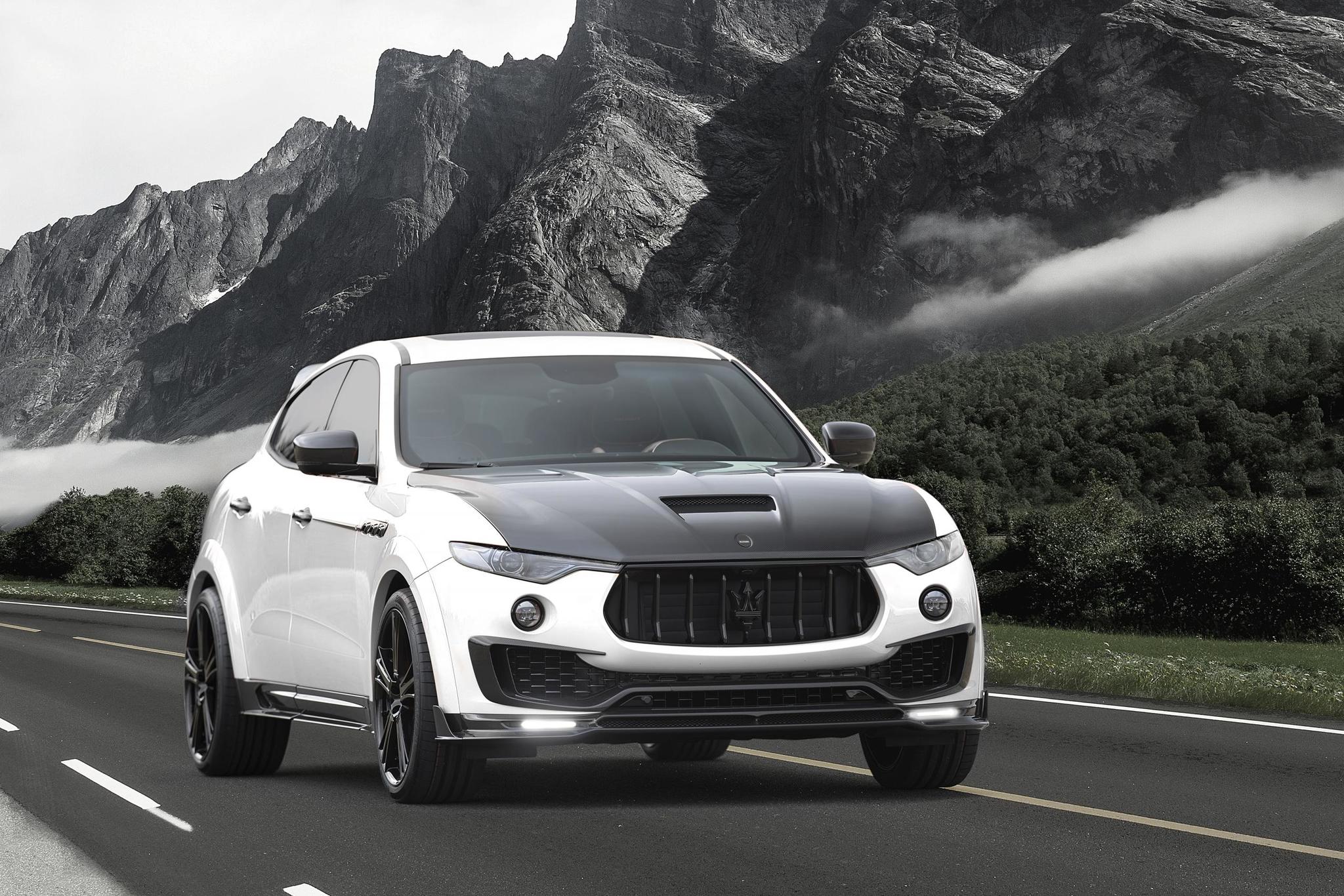 Mansory Carbon Fiber Body kit set for Maserati Levante Buy with delivery,  installation, affordable price and guarantee