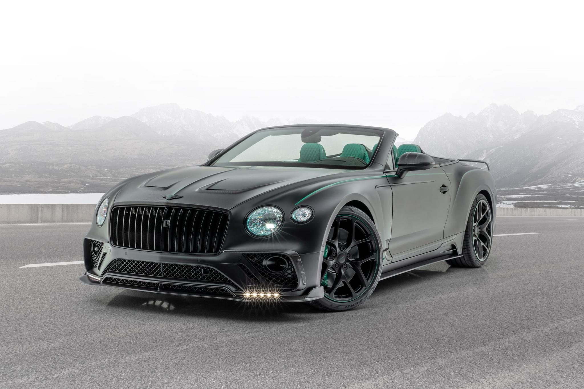 Mansory body kit for Bentley Continental GT new model