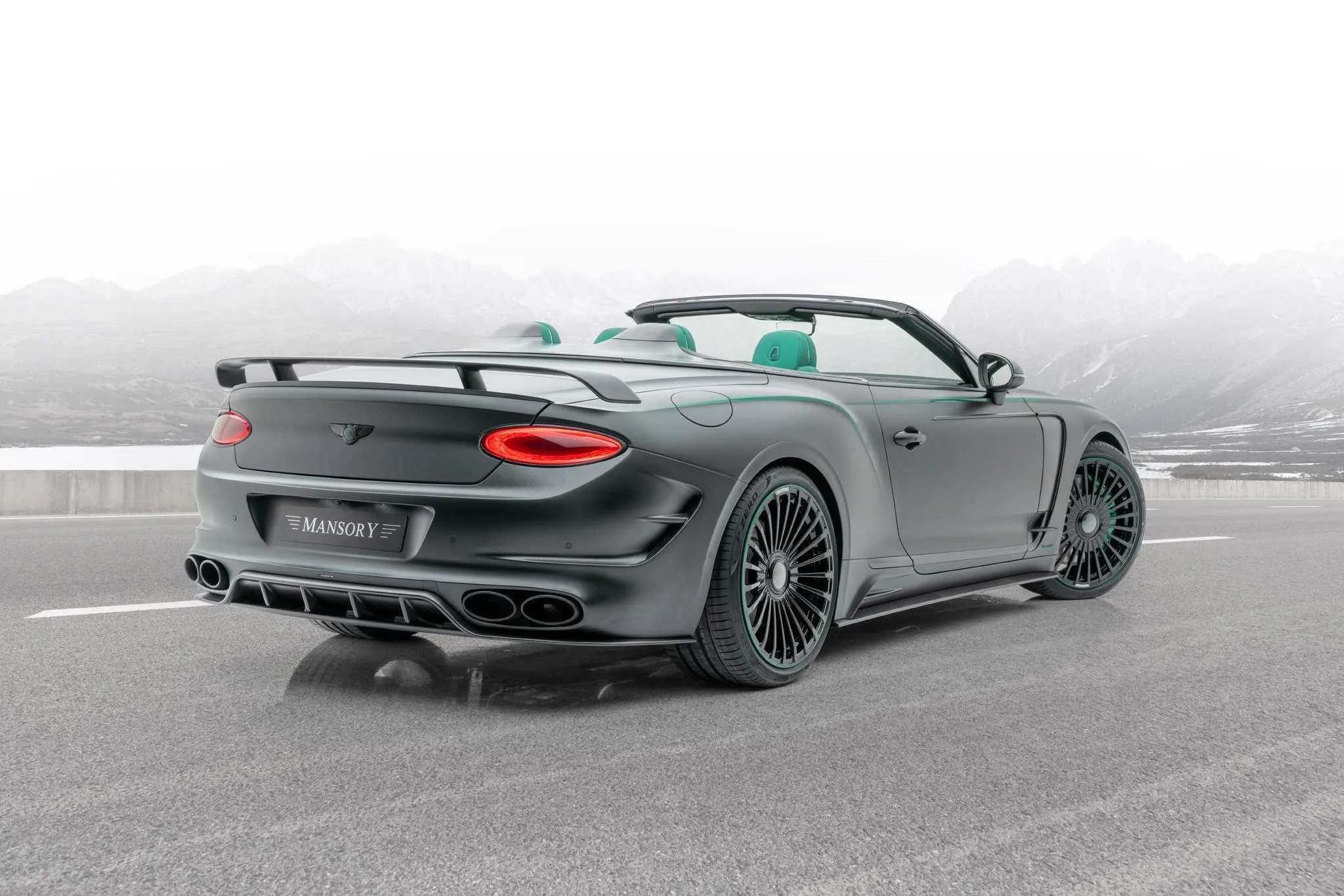 Mansory body kit for Bentley Continental GT new style
