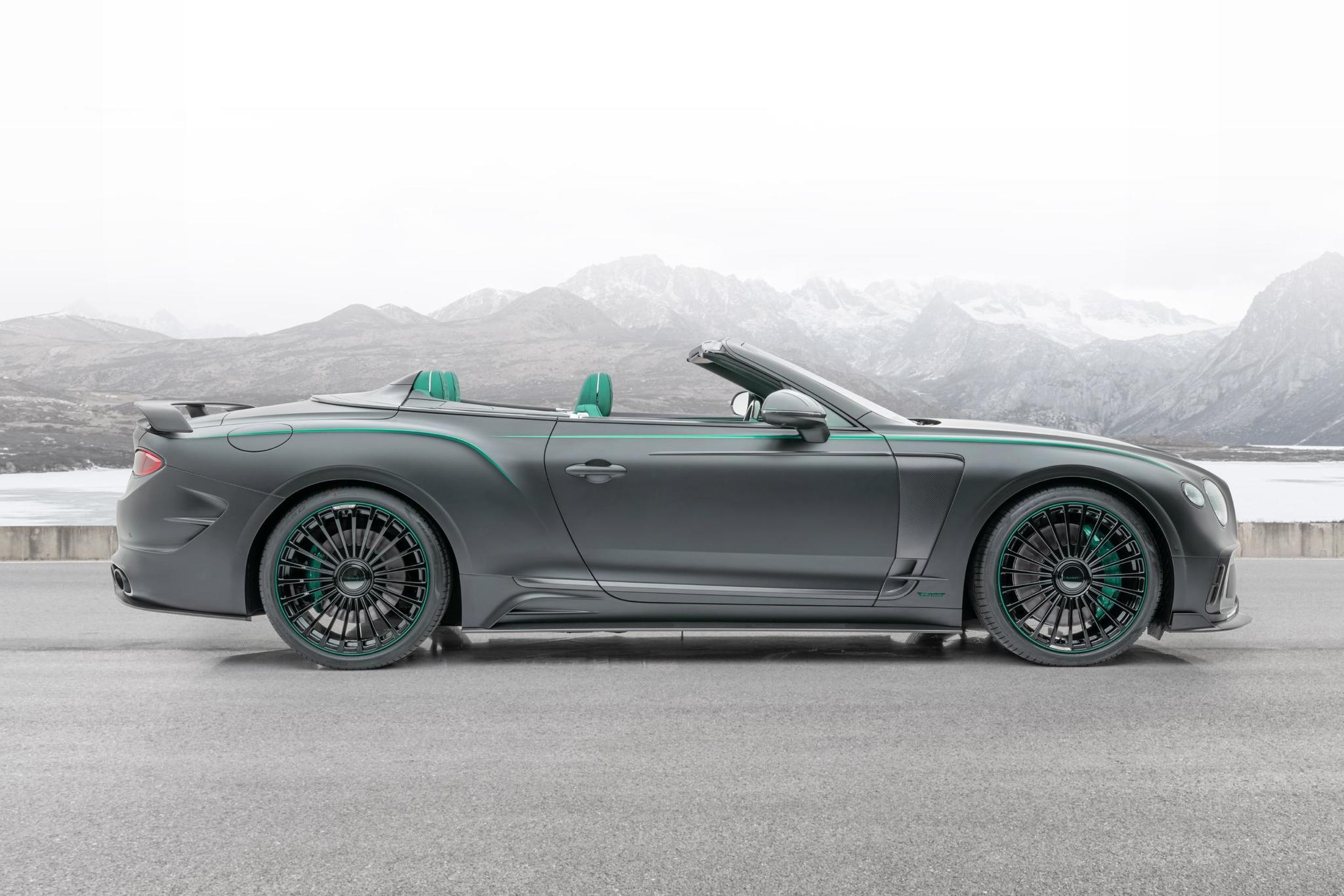 Mansory body kit for Bentley Continental GT carbon