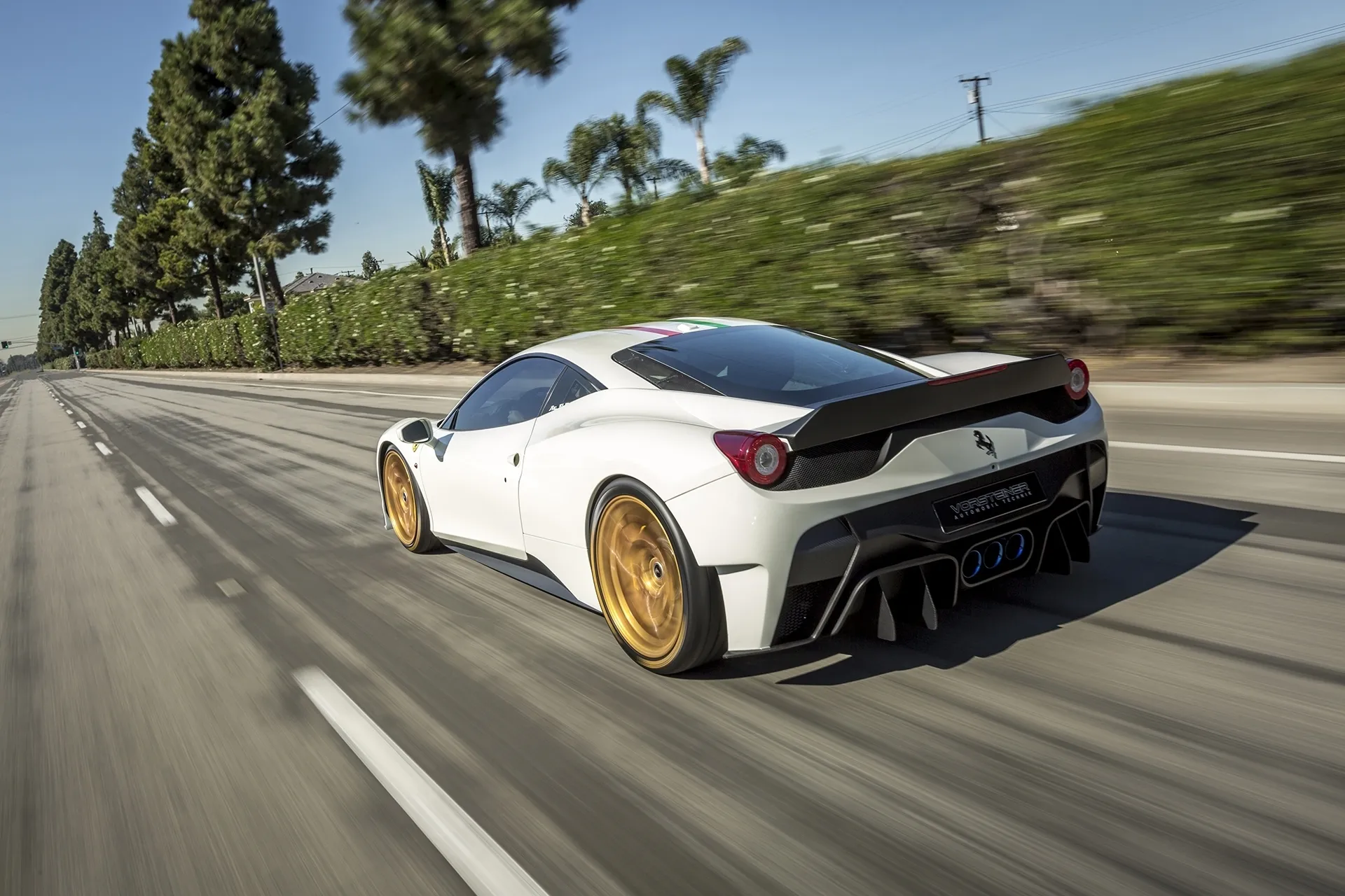 Vorsteiner Nero body kit for Ferrari 458 carbon fiber
