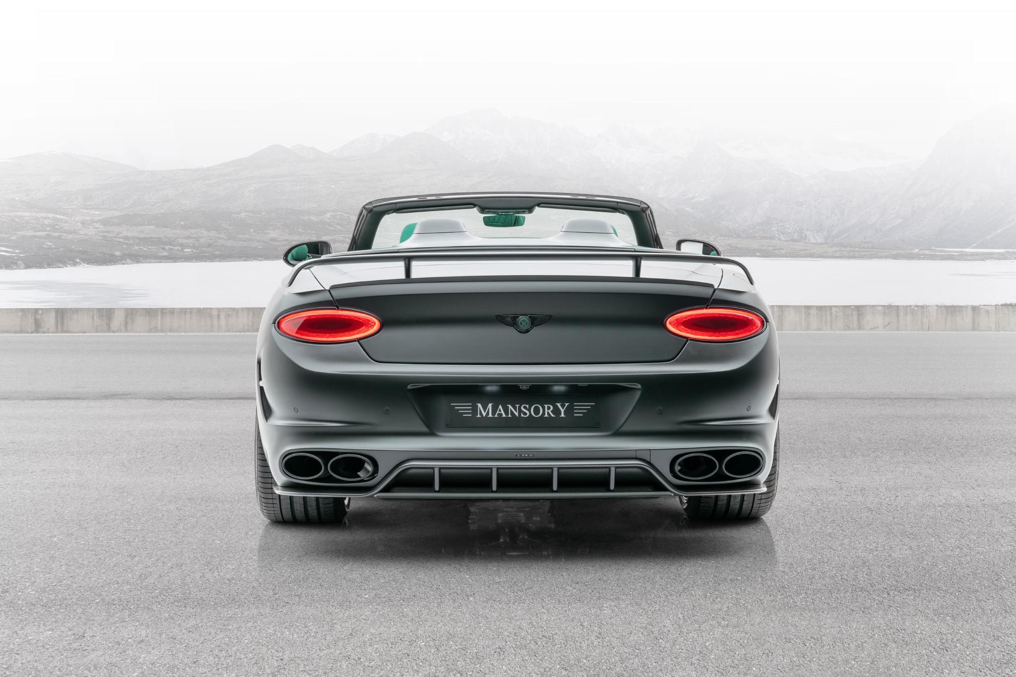 Mansory body kit for Bentley Continental GT new model