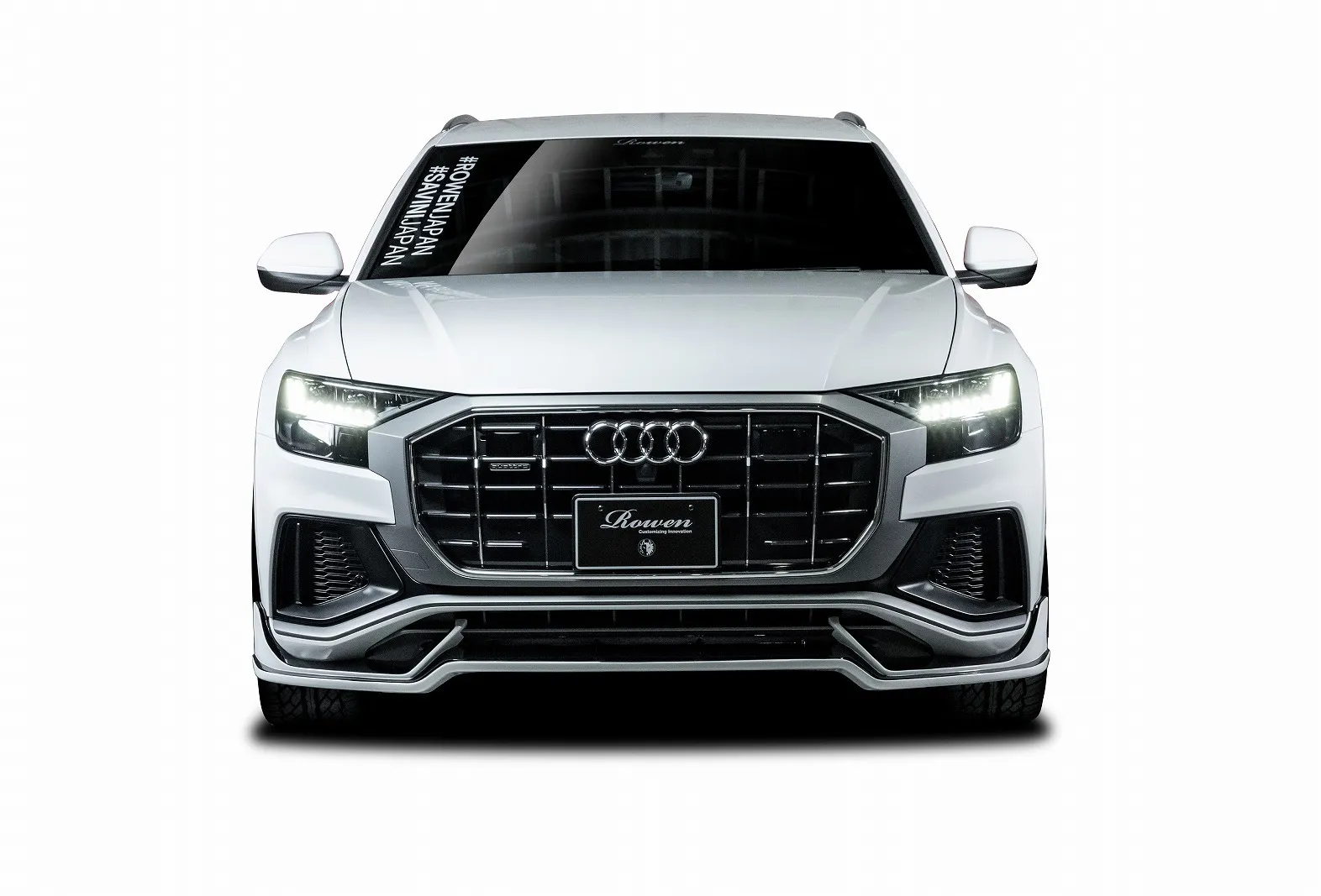 Rowen body kit FRONT BUMPER SPOILER  for AUDI Q8 55TFSI quattro S Line new style