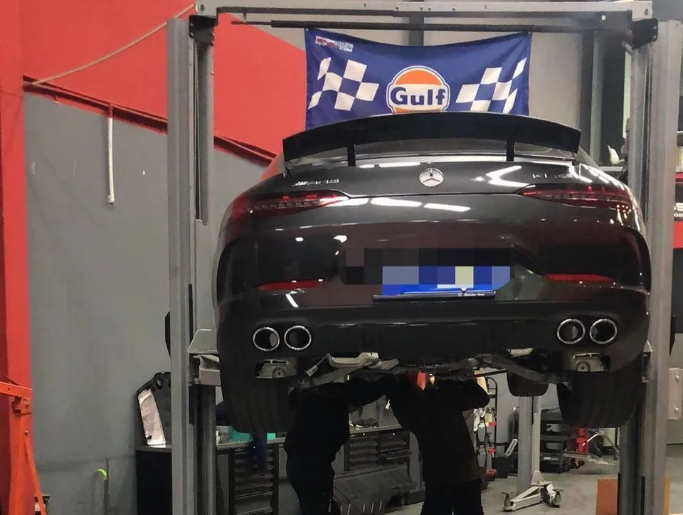 Xcentric Exhaust Systems for Mercedes Benz AMG GT50/53