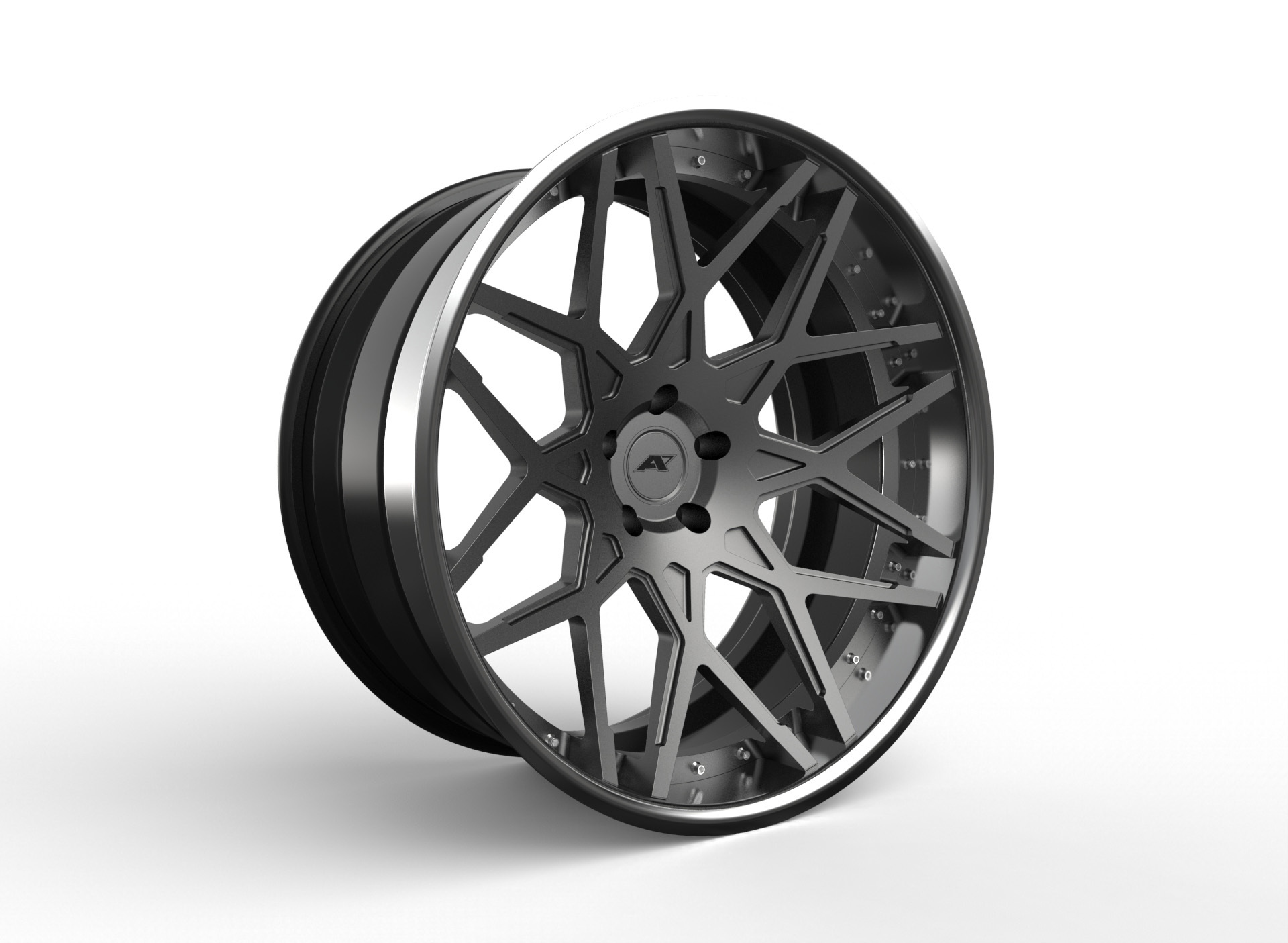 AMP Forged Wheels AMP 8V-3P FLAT LIP