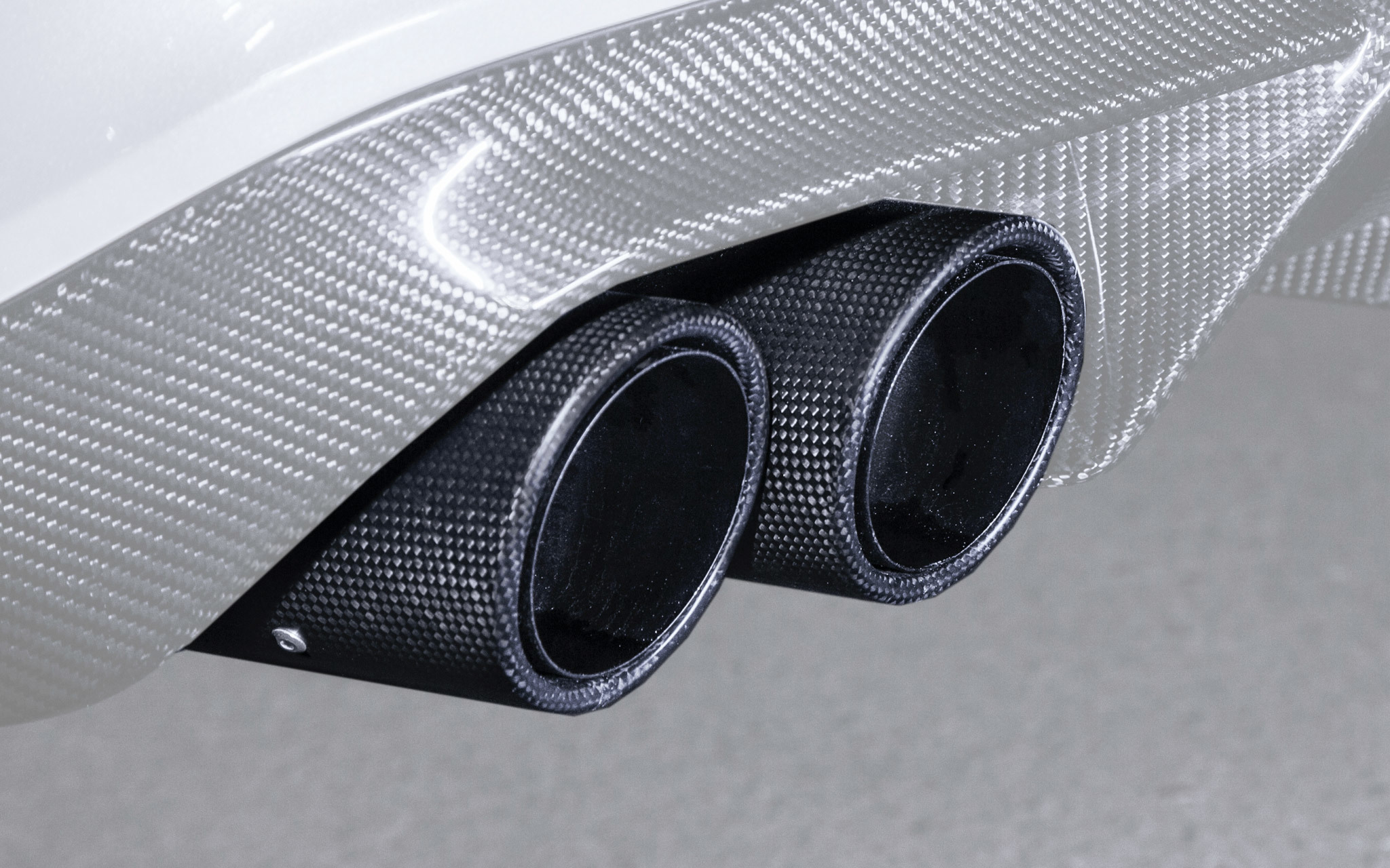 Hodoor Performance Carbon fiber muffler attachments for Mercedes GLС-class