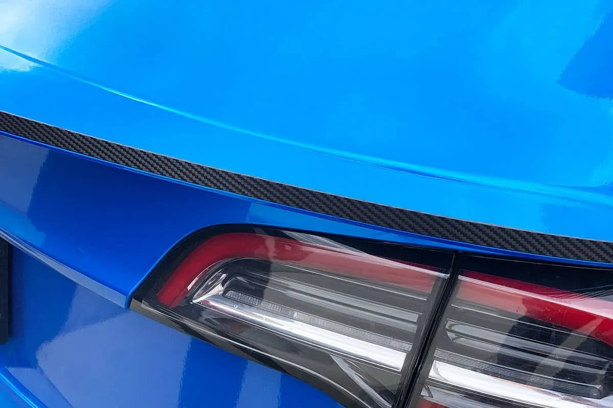 Unplugged Performance High Downforce Trunk Spoiler for Tesla Model 3 new model