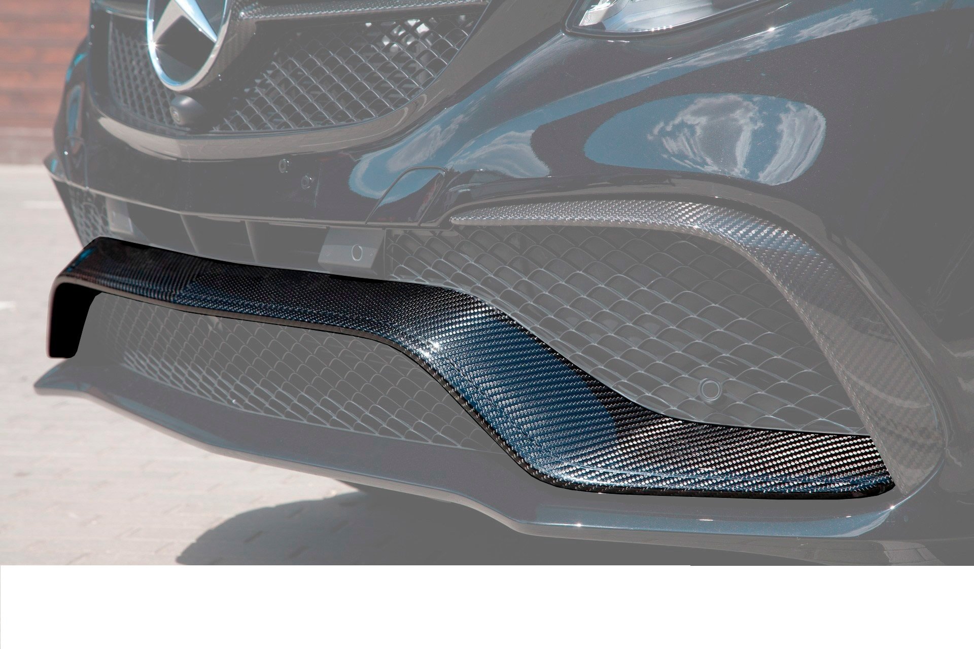 Hodoor Performance Carbon fiber front bumper spoiler 63 AMG Style for Mercedes GLE coupe C292