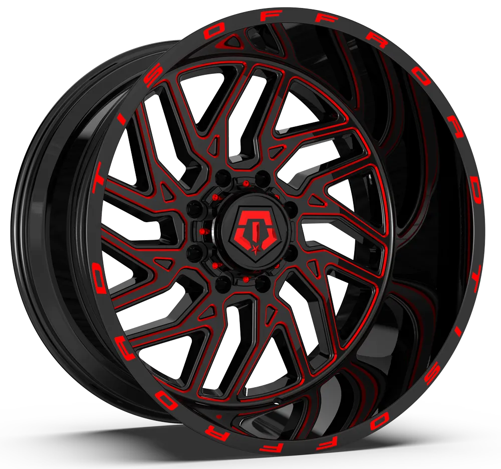 TIS 544BMR  FORGED WHEELS
