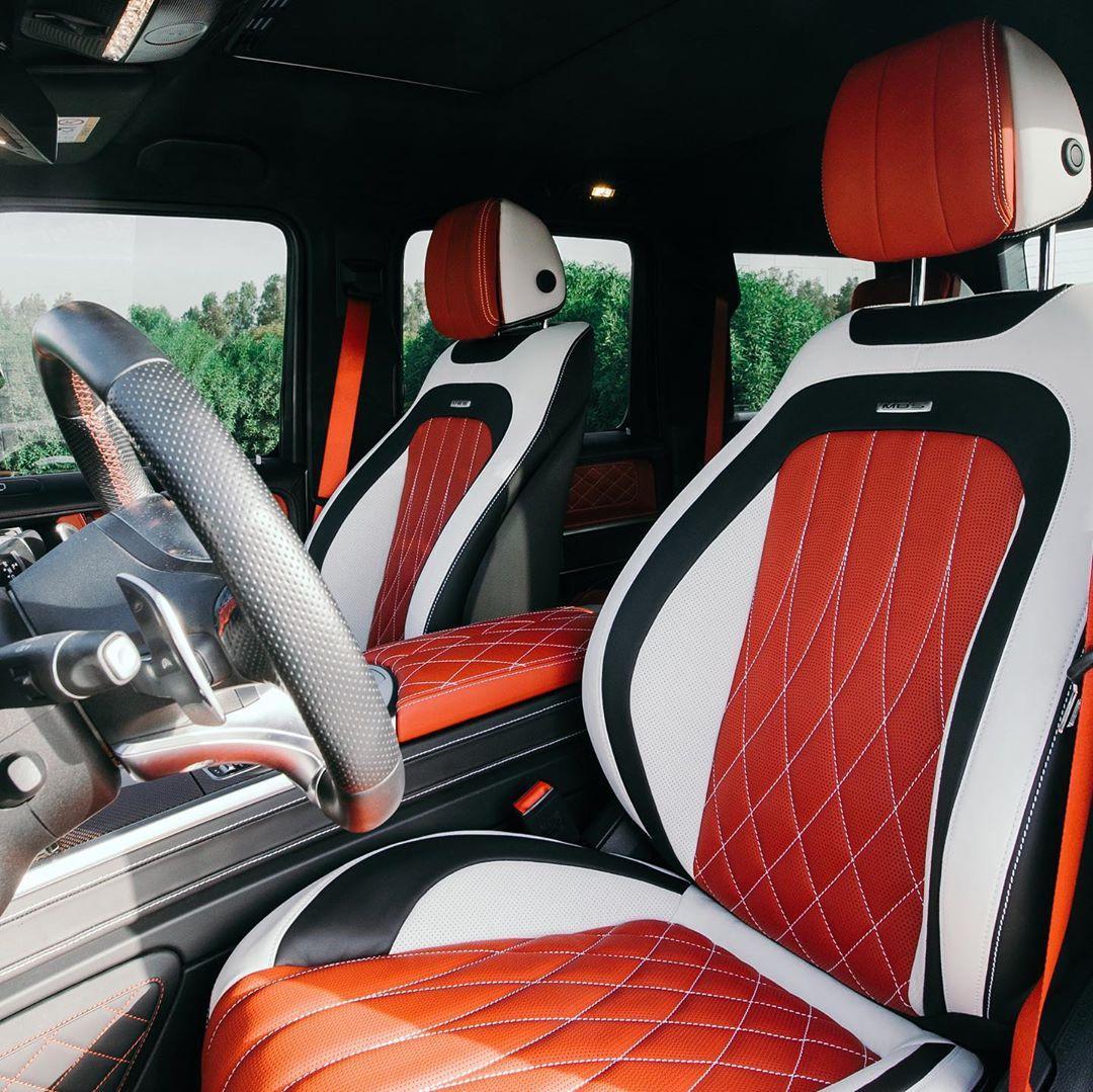 Luxury Interior MBS Gewinner Premium Car Seats for G-class W464 carbon