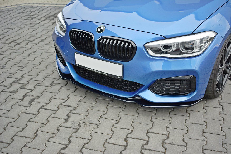 Maxton Design FRONT SPLITTER V.1 FOR BMW 1 F20/F21 M-POWER new style